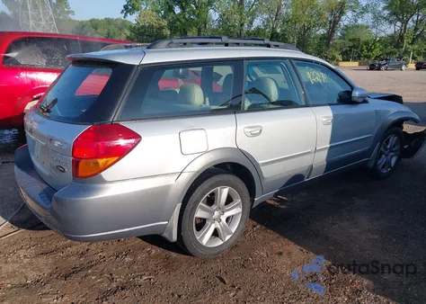 2005 Subaru Outback 3.0R L.l. Bean Edition из США, поврежденный, VIN 4S4BP86C954379371